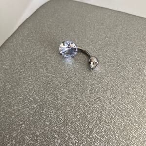 Bellybutton ring piercing 14g bling